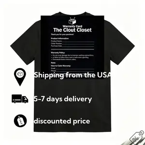 The Clout Closet Trendy T-Shirt After-Sale Warranty Certificate