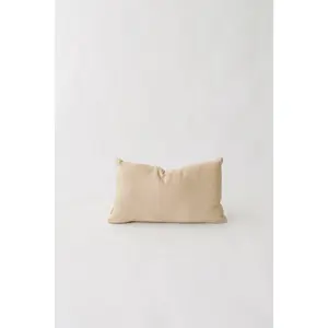 Rust Pinstripe Lumbar Pillow