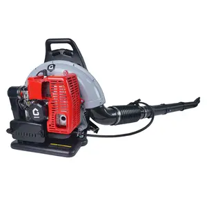 Powerful 66CC 4.0HP Gas Backpack Leaf Blower – 880 CFM, 320 MPH – Ergonomic, Low Vibration, Adjustable Speed – Outdoor Lawn, Yard & Garden Debris and Snow Removal