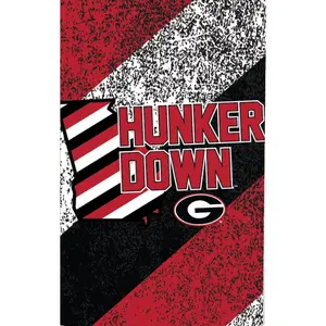 UGA House Flag 30" x 40" Hunker Down