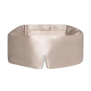 Drowsy Sleep Co Silk Eye Mask - Dusty Gold