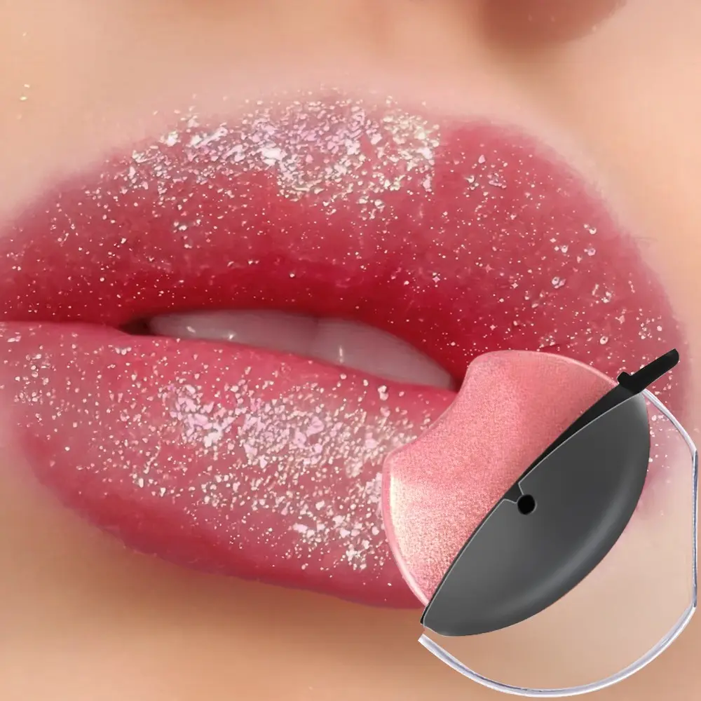 Huasurv Lazy Lipstick, Nude, Moisturizing, Long-Lasting, Mirror Finish, Ideal for Beginners, Daily Use, Parties, Dates, Hs3775-12
