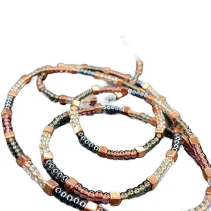 37" Handcrafted Waist Beads - Elastic String for Fashion Accessories