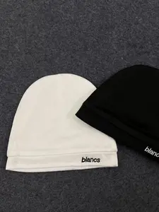 European and American New Trendy Ins Hip Hop Retro Simple Fashion Personality Versatile Solid Color Letter Embroidered Double layer Hat