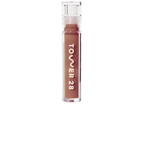 Tower 28 Shineon Milky Lip Jelly - Almond, 3.9ml Nourishing Moisturizing Lip Gloss, Fragrance & Animal By-Product & Coal Tar Free Beauty & Personal Care Makeup Product