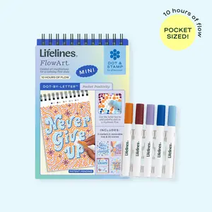 Lifelines Flowart Mini | Dot by Letter Pocket Positivity