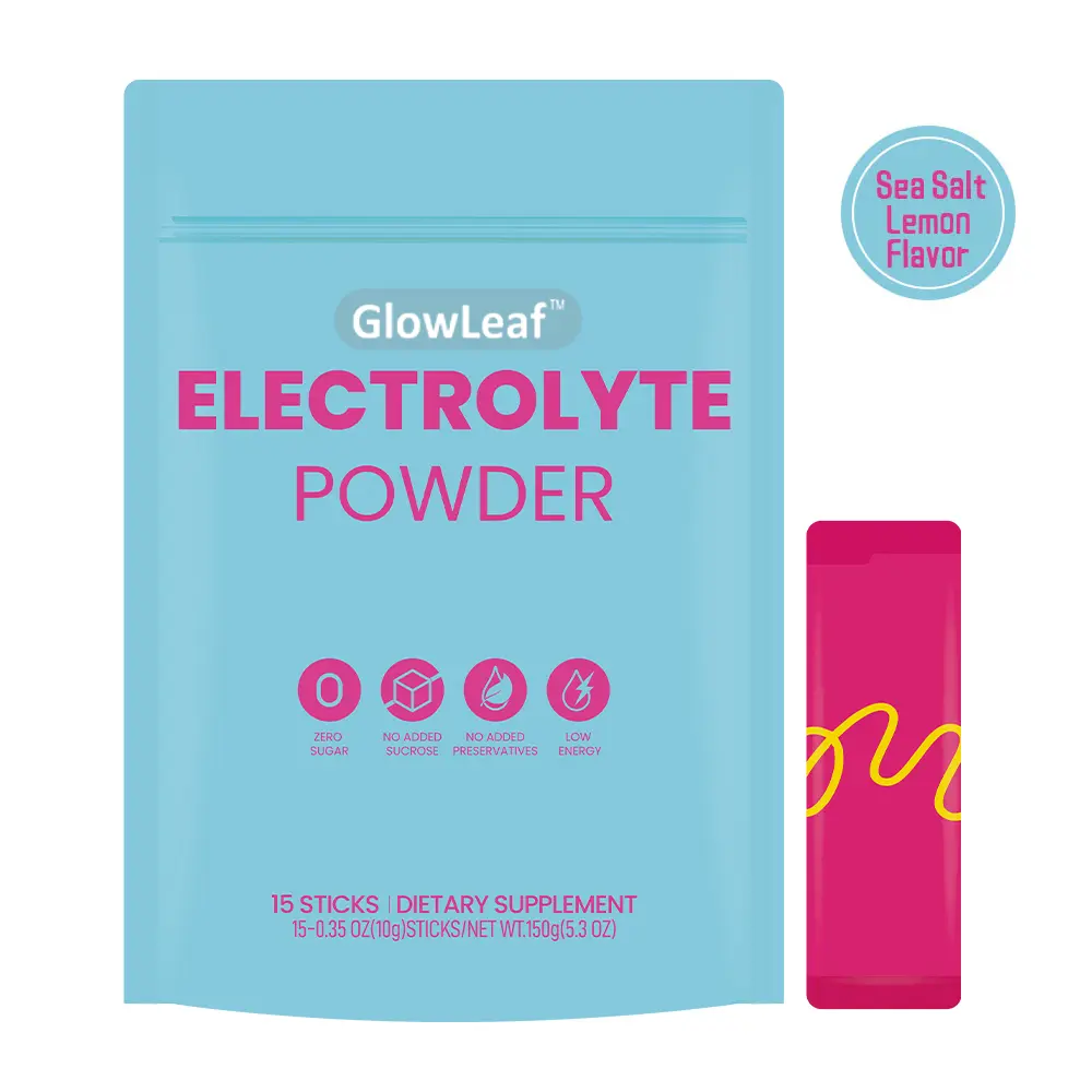 Electrolytes Hydration Powder Pack Electrolytes Powder Sachets Electrolytes Hydration Drink Powder
