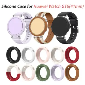 Soft Silicone Case For Huawei Watch GT6 41mm Protective Shell Bracelet Cases For Huawei GT6 41mm Accessories