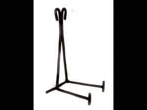 Wrought Iron Slab / Plate / Easle Stand  - Ornate - Small