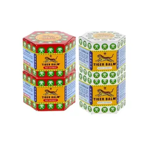 TIGER BALM 10GM 4 Pcs + 3ml Oil FREE Set of 4 Pieces with Extra Oil Bonus for Convenience