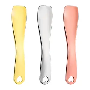 3 Pieces Facial Massage Spatula Sticks Mini Skincare Spoons Face Eye Cream Lotion Makeup Applicator Tools Brush Set, Skin Care Beauty Cosmetic Tool