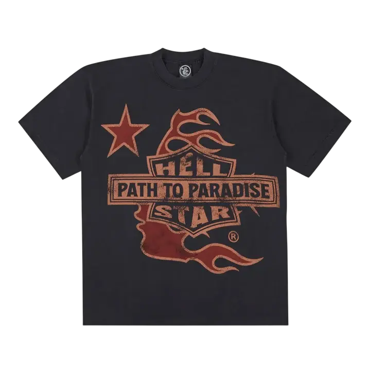 HELLSTAR STUDIOS BIKER TOUR TEE BLACK