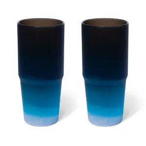 Silipint Silicone 32 oz Bomber Cup Pack of 2 – BPA-Free, Unbreakable Beer mugs & Cocktail Cups for Home, Parties & Gifting