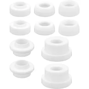 10pcs TIG Gas Lens Insulator Cup Gaskets High-Temperature Resistant PTFE TIG Welding Accessories Insulation Gasket for WP-17 18 26 Welding