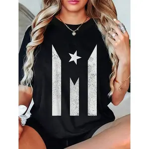 100% Cotton Puerto Rico Clothing & Gifts Puerto Rico Black-ShirtComfortable Cotton