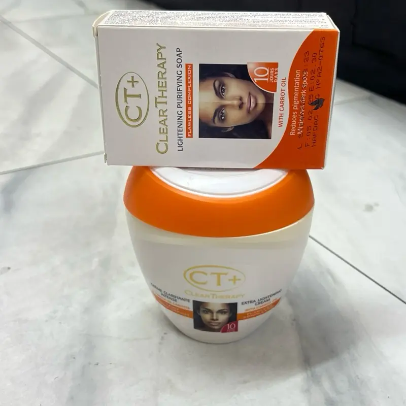 Ct+clear cream and Soap