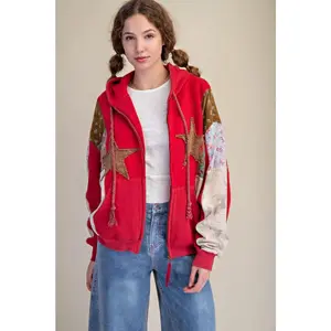 EASEL Red Star Patch Jacket
