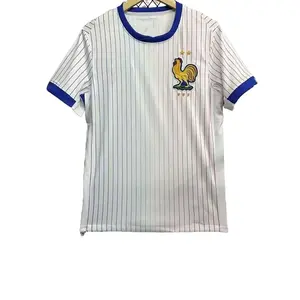 24-25France Soccer jersey Away S-4XL Unisex Fans issue High quality Breathable Ready Stock Cheap
