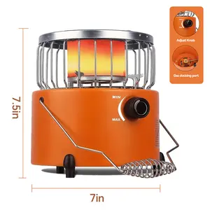 Windproof Camping Stove, Camping Gas Stove ,  Carry Case, Portable Stove, Backpacking Stove for Outdoor Backpacking Hiking and Picnic