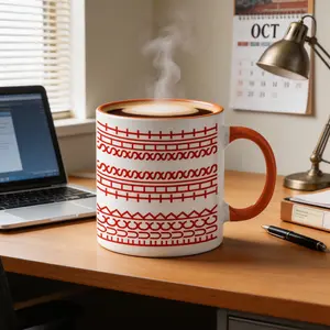 Funny Hidden Message Coffee Mug 11oz Ceramic Cup with Handle, Sarcastic Gag Gifts for Women Men Coworker