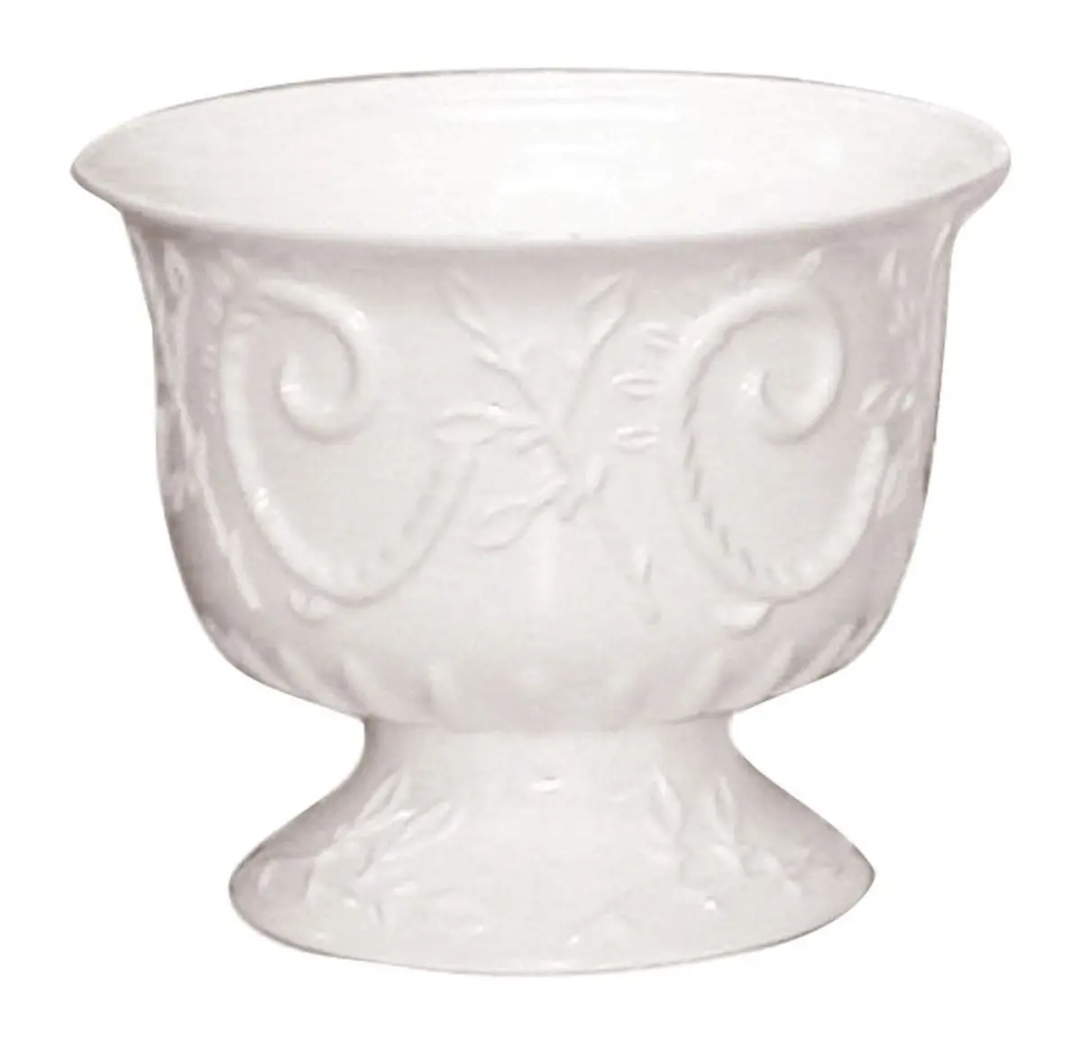 White Revere Planter