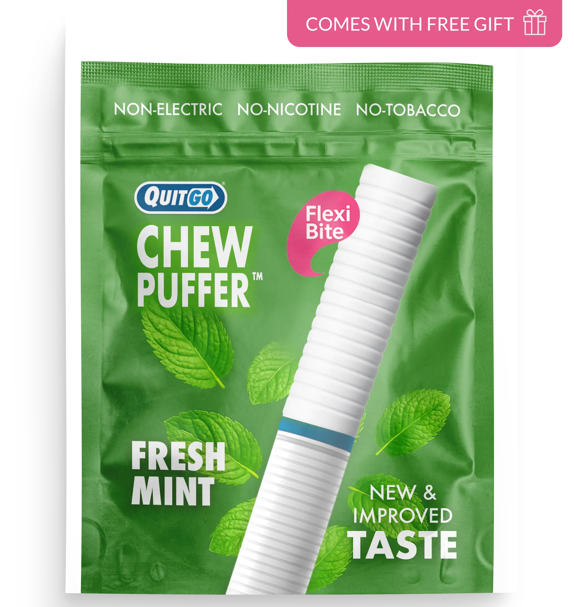 QuitGo Air Straw Chew Habit Chew Stick  Plastic Reusable Natural Aid Straw  to Curb Cravings & Breathe Freely - TikTok Shop