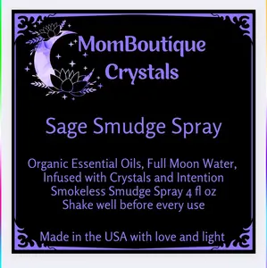 Banishing Clary Sage Myrrh Smudge Spray 2oz Smokeless Smudging Be Gone Go Away Dont Come Back. Myrrh plus more Scent. Spray to Freshen your space and keep away unwanted persons/energy Aroma Freshener