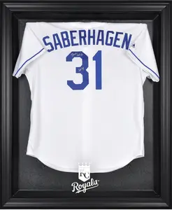 Kansas City Royals Black Framed Logo Jersey Display Case