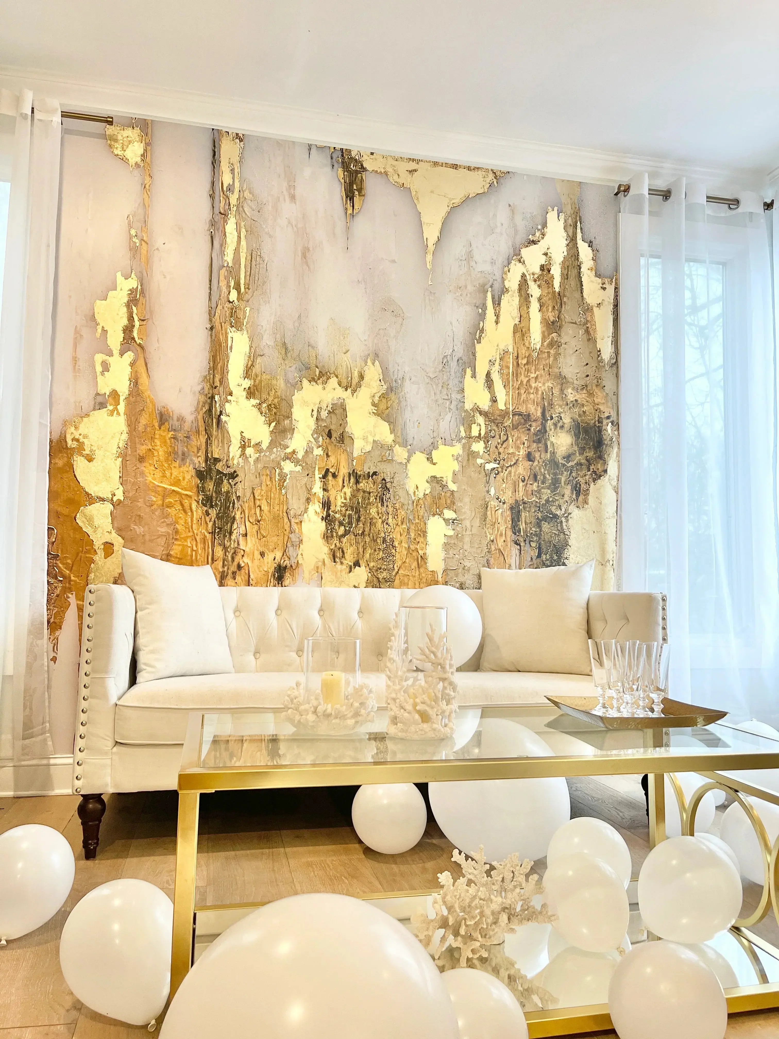 "Ethereal" Oversized Wall Mural "Ethereal" Oversized Wall Mural
