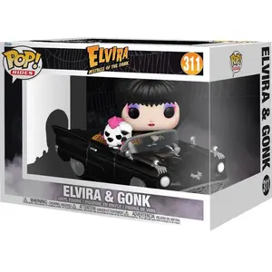 Funko Pop! Rides-Elvira Mistress Of The Dark-Elvira & Gonk # 311