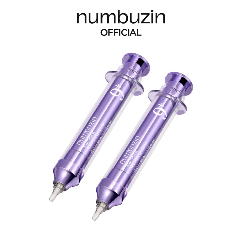 [numbuzin Official] No.9 NAD+ Retinol Eye Cream | NAD+ Retinol Volumetox Eye Cream | Firming, Wrinkles, Fine Lines, Dark Circles, Puffy Eye Bags | Retinol, Peptides, Niacinamide | Undereye Treatment Serum | 0.33 fl. oz.