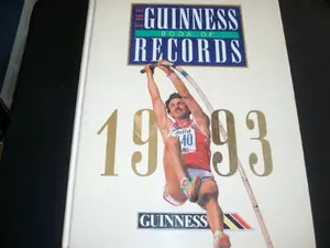 USED-The Guinness Book of Records 1993 by Unknown (Hardcover)