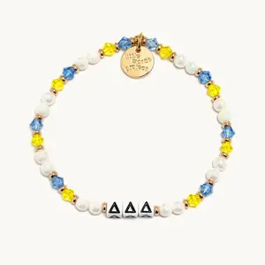 Little Words Project: Tri delta Sorority bracelet