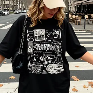 The Divide Tour NK Vintage Shirt, Indie Folk Collage Graphic Shirt, Noah Country Music Concert, Noah The Great Divide Sweatshirt, Hoodie, T-Shirt, Cotton