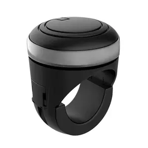 360° Universal Car Steering Wheel Spinner Knob, Metal Bearing, Anti-Slip Ergonomic Grip, Easy Installation, for Men Women