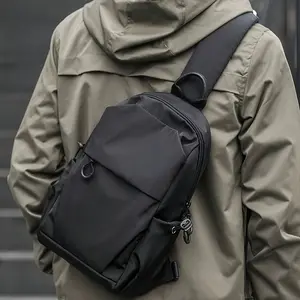 Men Stylish Multi-Pocket Nylon Crossbody Bag |   Casual Sling Outdoor Cycling Hiking Daily Commute Purse