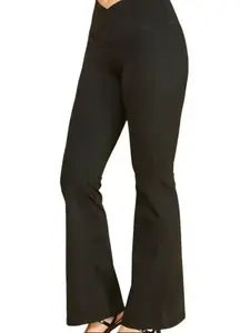Women Active Workout Flare Yoga Pants Fitness Leggings