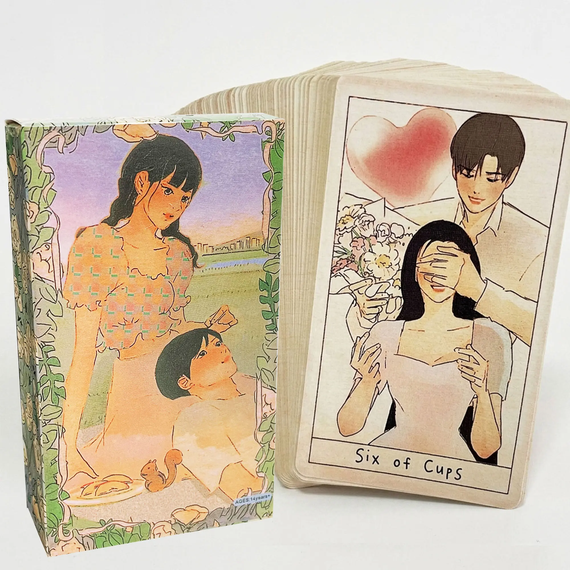 Tarot Cards of Love Stroy Dive to You, Oracle Deck Love & Relationships Tarot - 78 Cards