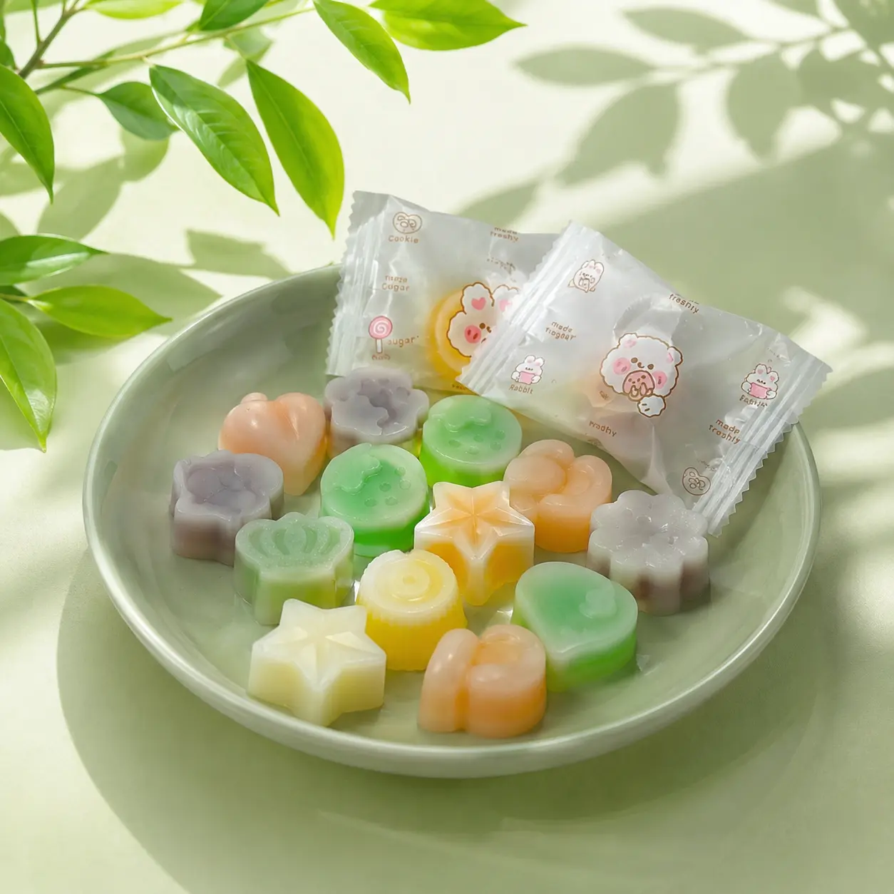 Fruit Syrup Filled Wax Candy, 3.5 oz Box, Colorful Mini Candy Shapes, Sweet Juice Center Snack, Novelty Candy Gift Set for Celebrations
