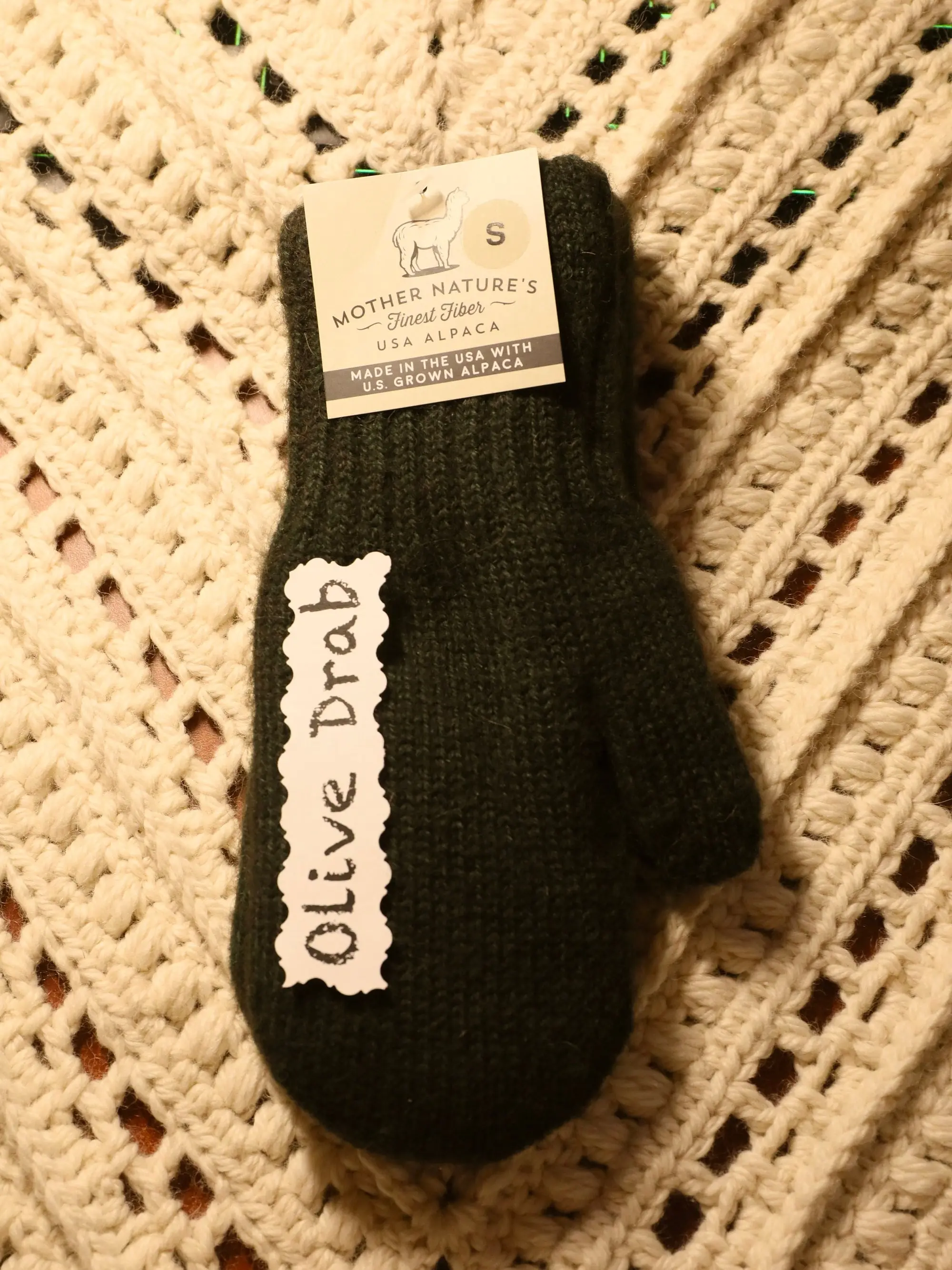 Alpaca Mittens - Boucle Lined/winter mittens/NEAFP PROCESSED