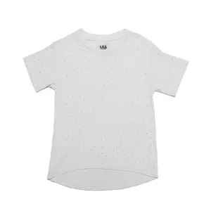 Mia White Studded Top