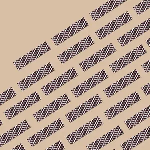 Bulk Rectangle Match Striker Paper | 0.37" x 1.56" In | Honeycomb Adhesive Match Striker | Matches and Striker