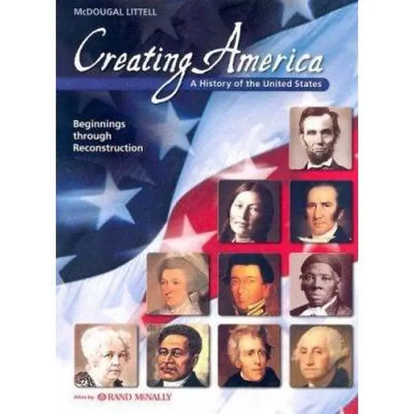 USED-McDougal Littell Creating America: Pupil Edition, ¼ 02 Grades 6-8 Beginnings through Reconstruction 2002 by MCDOUGAL LITTEL (Hardcover)
