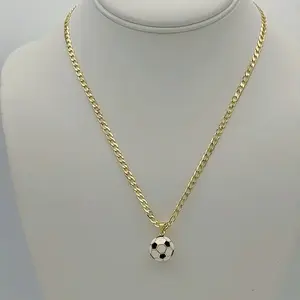 Rodriguezjewelry # 1869 Necklace (17 inch) & Pendant