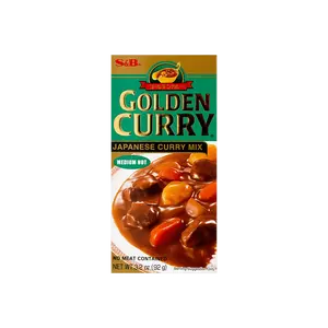 S&B GOLDEN Curry Sauce Mix - Medium Hot 92g