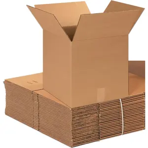 Shipping  Medium 14"L x 14"W x 14"H 25-Pack - Corrugated Cardboard  for Moving, Mailing, Packing, Packaging and Storage