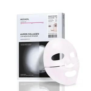 Mediheal Hyper Collagen Mask - 4 Types of Collagen, Cooling Gel, Pore Care - Wholesale K-Beauty (Pack of 10) - Brightening & Sensitive Skin Repair