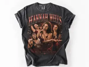 Get cozy in this vintage-inspired Comfort Colors tee featuring Hannah Wells and Garrett Graham from The Deal. A cozy, pigment-dyed t-shirt for music major readers and Off Campus fans alike.