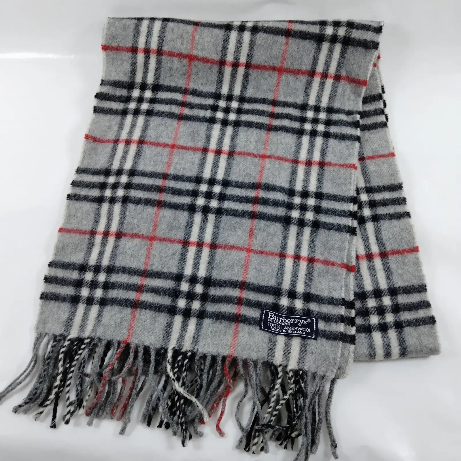 Pre-owned Burberry London Scarf 12740118165/028157
