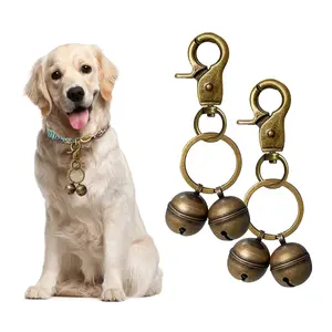 Whimsii Dog & Cat Collar Bell, Pack of 2, Extra Loud for Pet Tracking